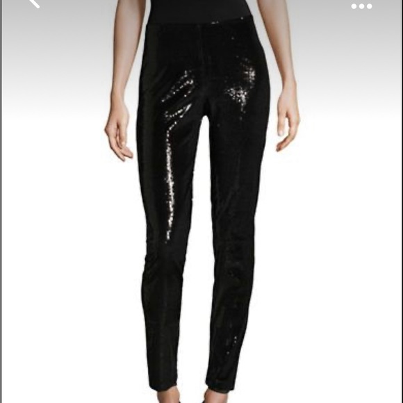 DESIGN LAB LORD & TAYLOR Sequin Leggings - Picture 1 of 1